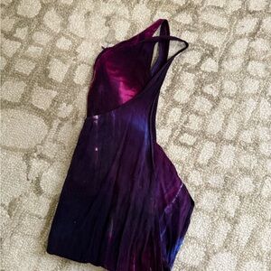 Indah Purple and Blue Jumpsuit